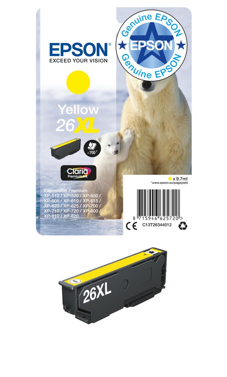 T2634 XL YELLOW INKCLARIA PREMIUM POLAR BEAR INK thumbnail