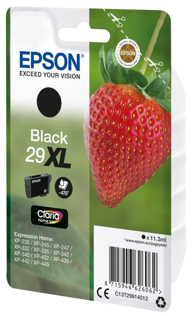 29XL BLACK INKSTRAWBERRY 1 x 11.3 ML thumbnail