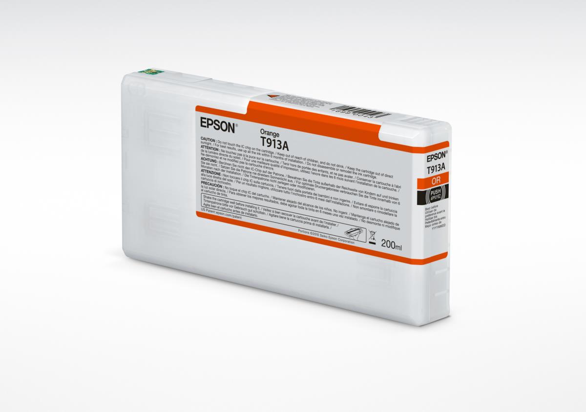 T913A ORANGE INK CARTRIDGE - 200ML thumbnail