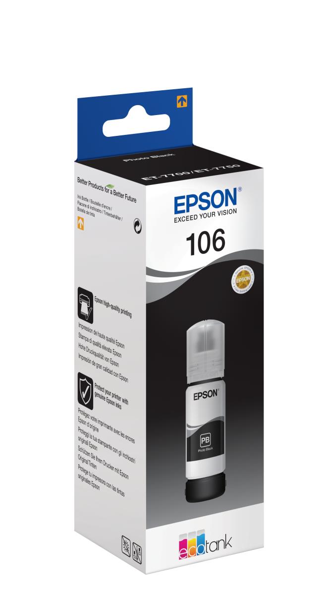 106 BRIGHT BLACK INKCARTRIDGE ECOTANK 5000 PAGES thumbnail