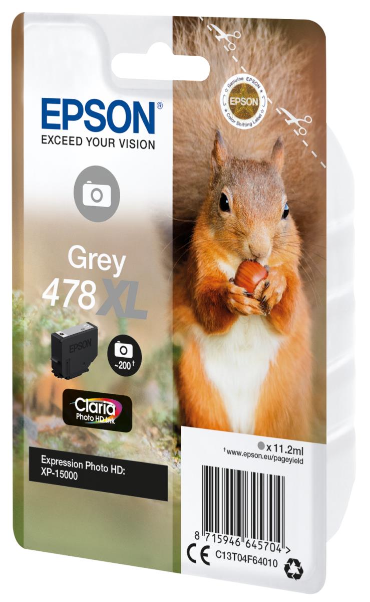 SINGLEPACK GREY 478XL thumbnail