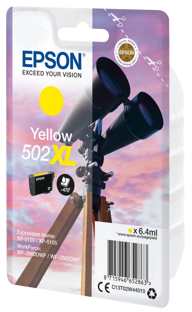 SINGLE YELLOW 502XL INK thumbnail