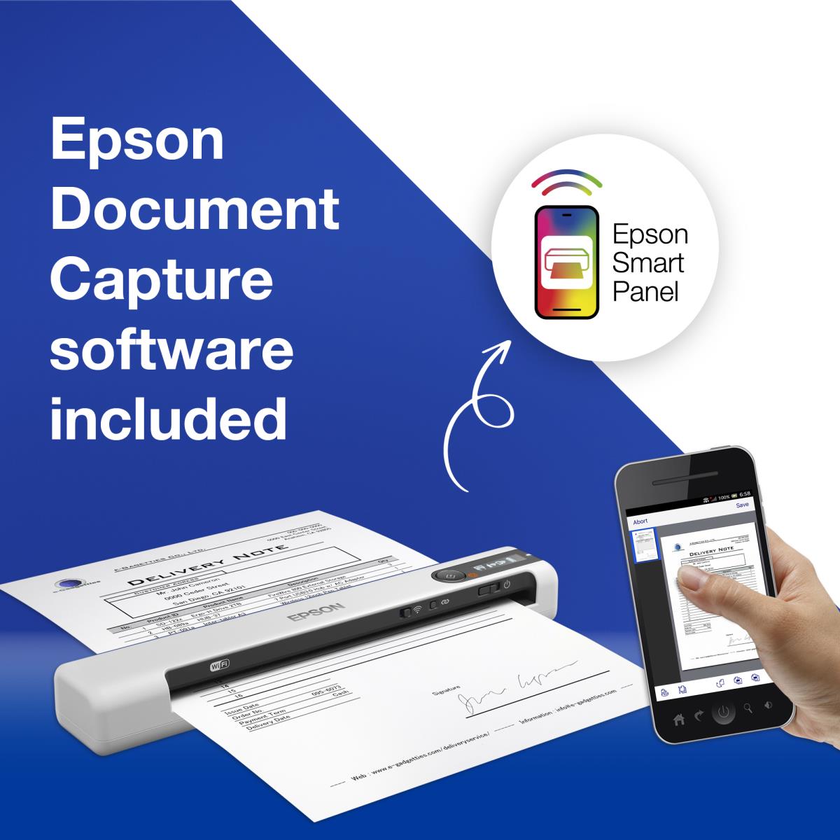 WorkForce DS-70Scanner A4 with stitching thumbnail