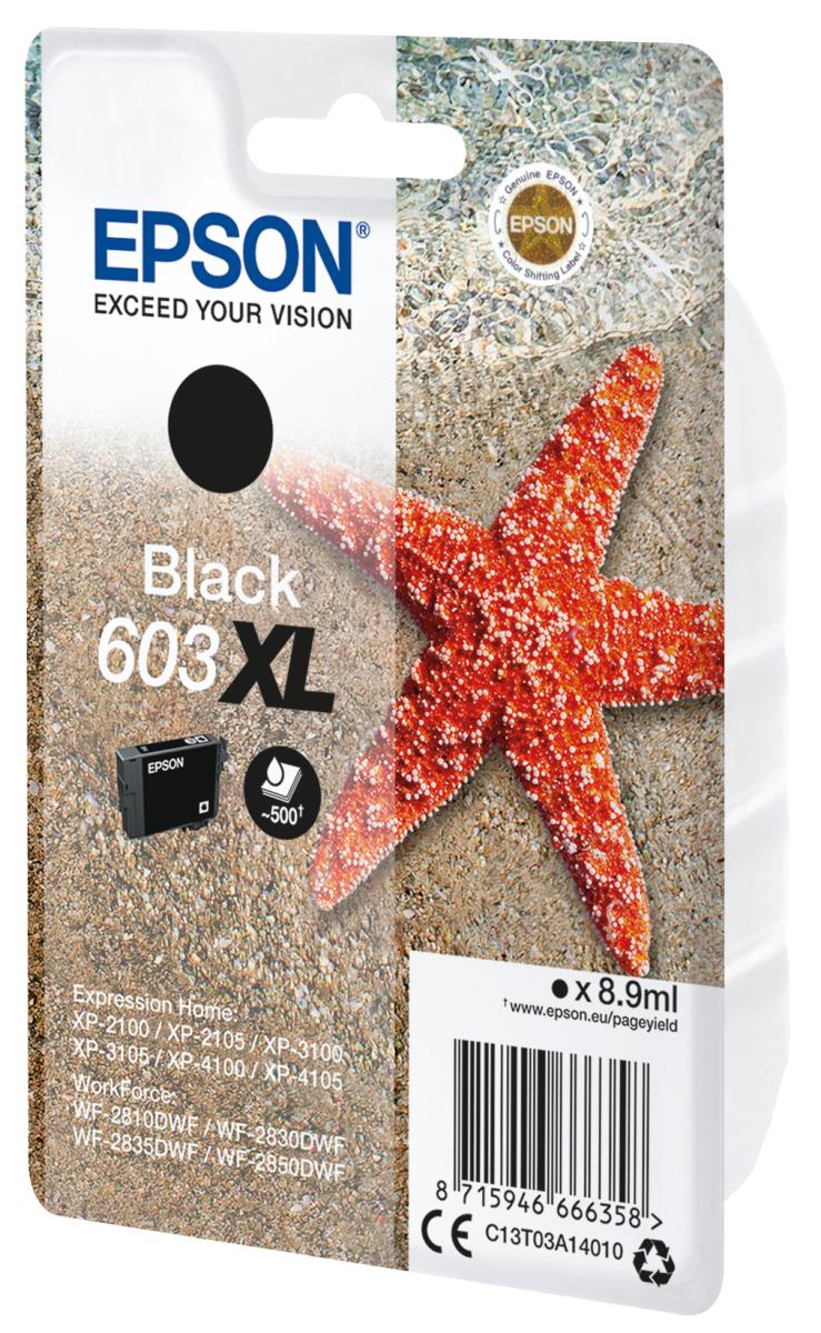 STARFISH 603XL BLACKSINGLEPACK INK thumbnail