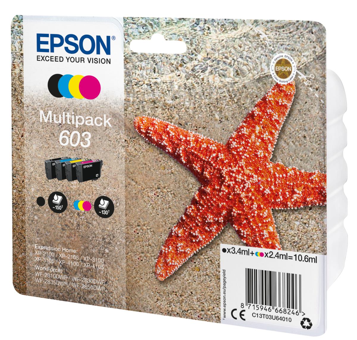 STARFISH 603 MULTIPACK4-COLOURS INK thumbnail