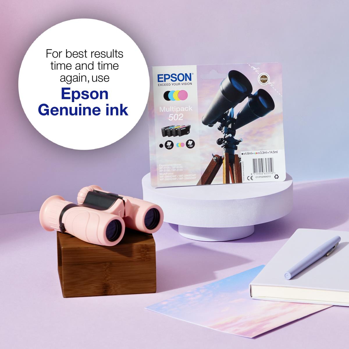502 MULTIPACK 4 COLOUR502 INK EASYMAIL thumbnail