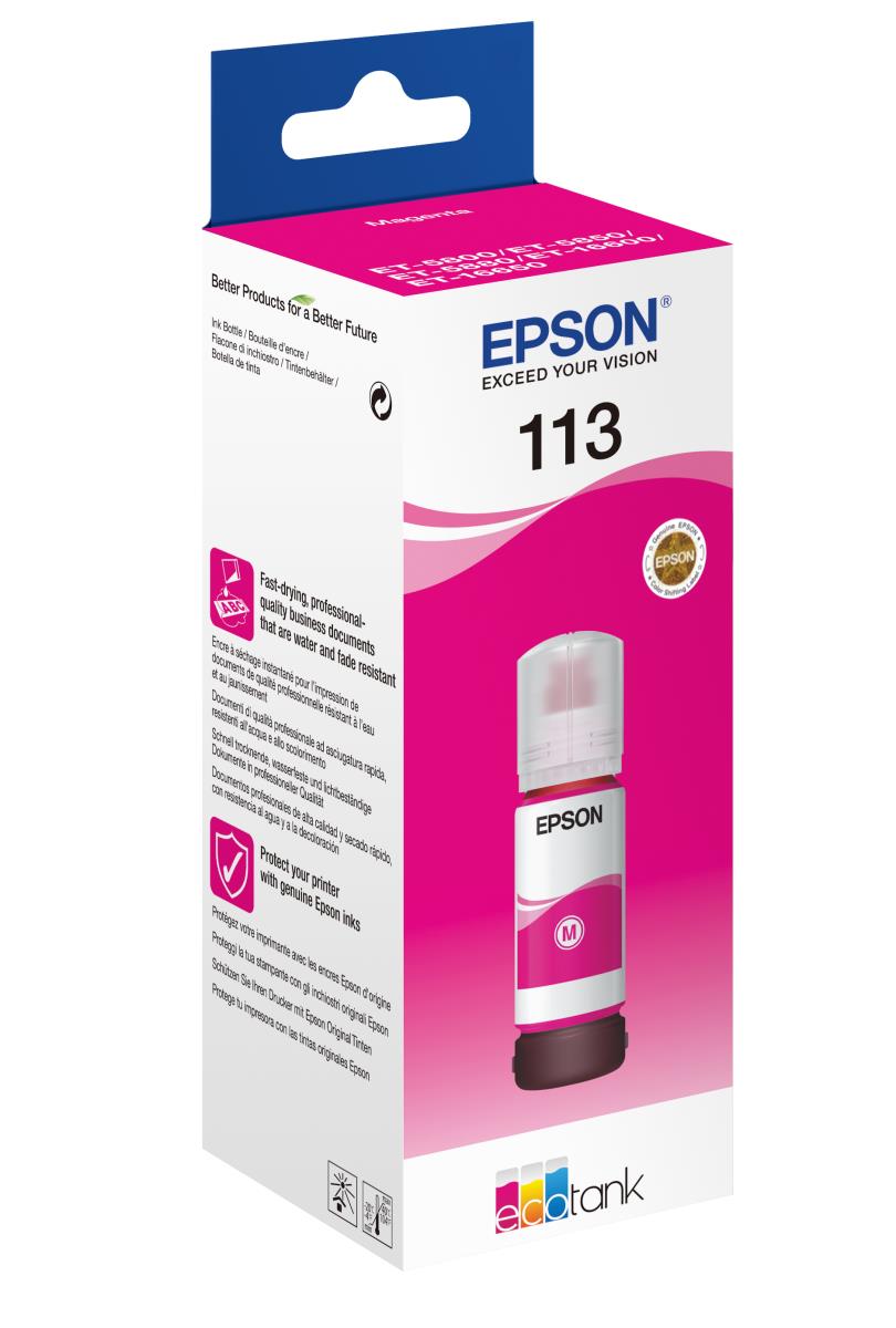113 ECOTANK MAGENTA INK thumbnail