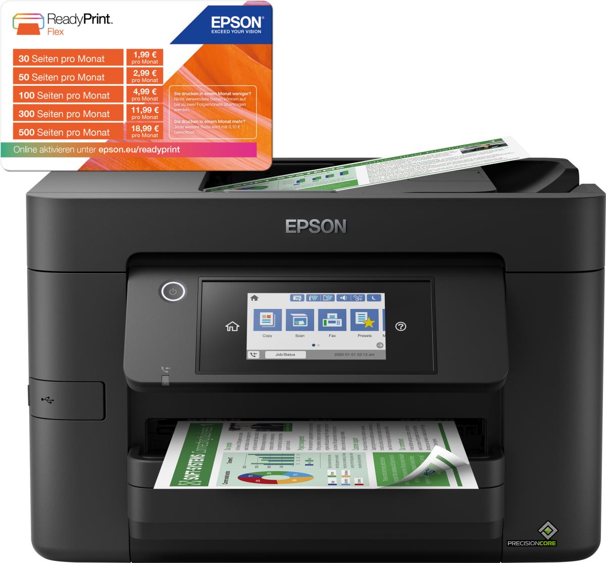 EU Product - WorkForce Pro WF-4820DWF - Printer - Inkjet thumbnail