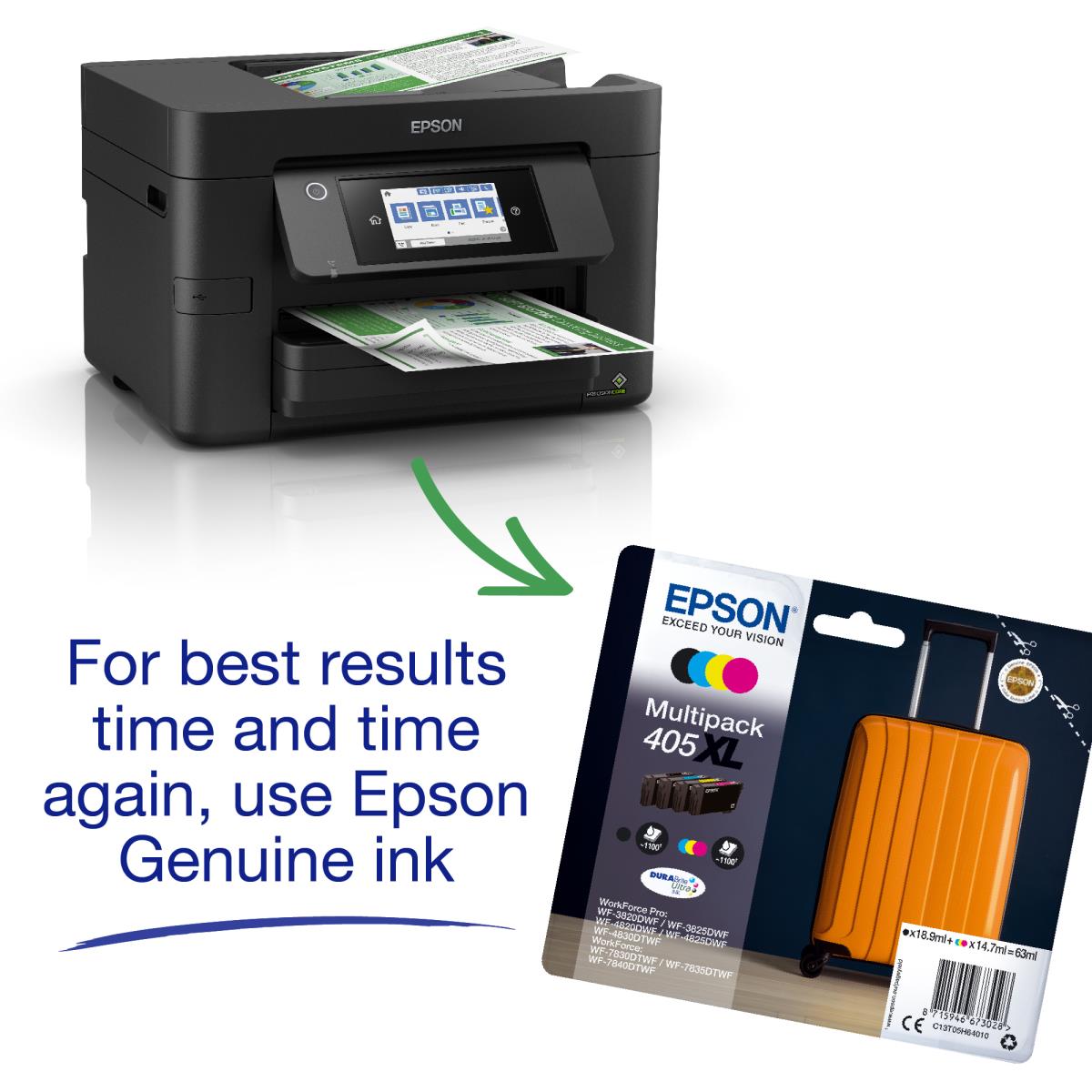 EU Product - WorkForce Pro WF-4820DWF - Printer - Inkjet thumbnail