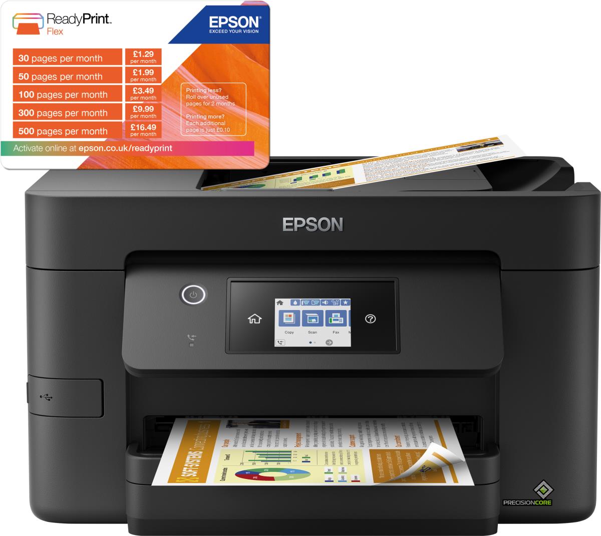 EU Product - WorkForce WF-3820DWF (4in1) thumbnail