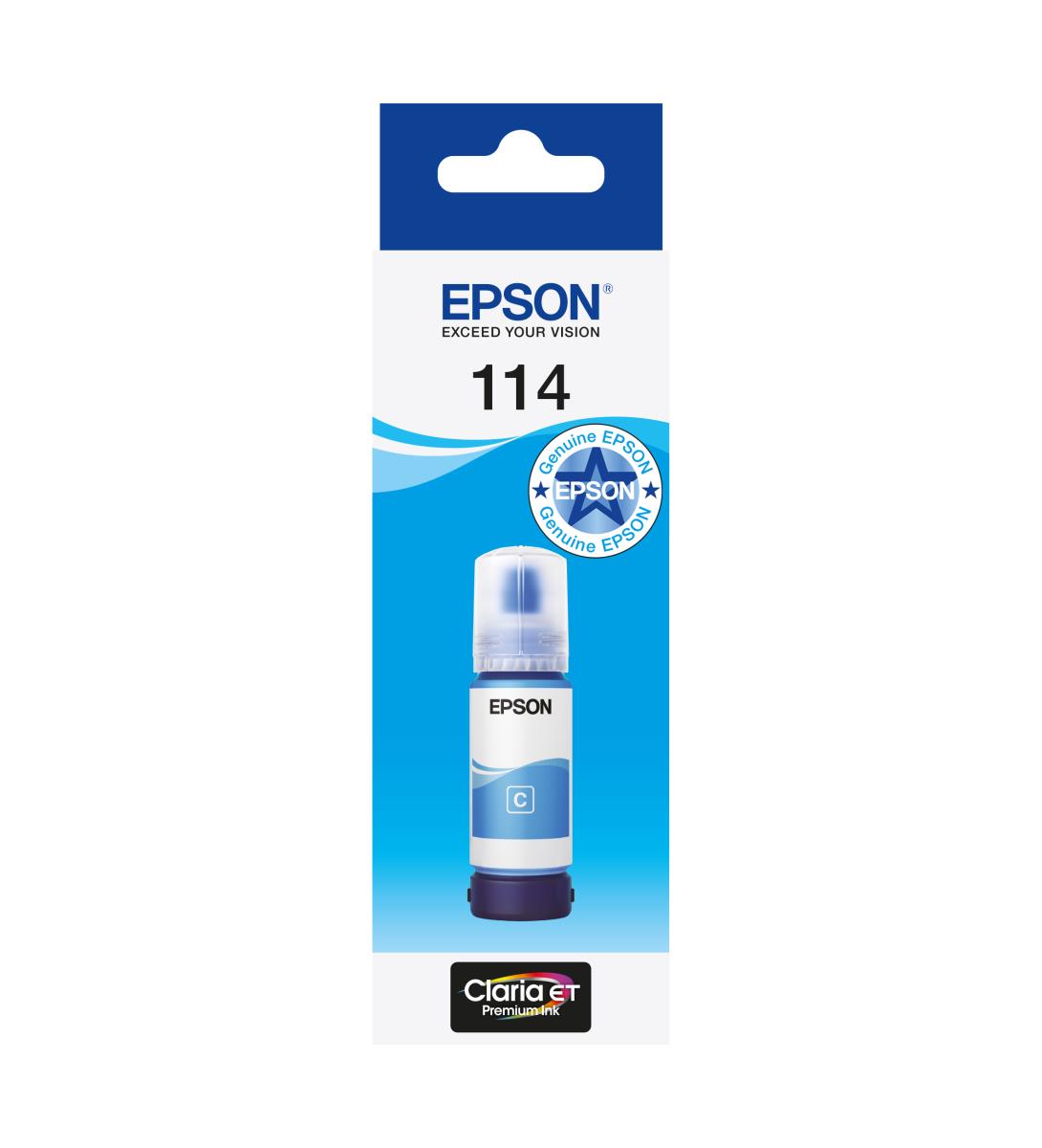 114 ECOTANK CYAN INK BOTTLE thumbnail