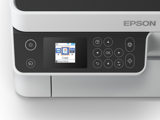 EcoTank ET-M2120 ET M2120 ETM2120 2120 - Multifunction printer - B/W - ink-jet - A4/Legal (media) - up to 15 ppm (printing) - 150 sheets - USB, Wi-Fi - white thumbnail