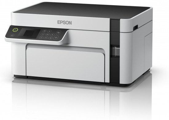EcoTank ET-M2120 ET M2120 ETM2120 2120 - Multifunction printer - B/W - ink-jet - A4/Legal (media) - up to 15 ppm (printing) - 150 sheets - USB, Wi-Fi - white thumbnail