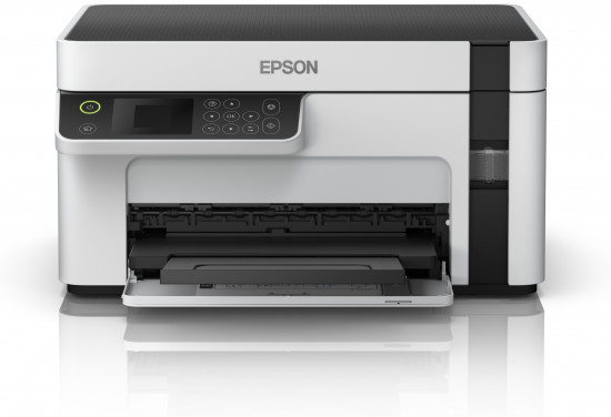EcoTank ET-M2120 ET M2120 ETM2120 2120 - Multifunction printer - B/W - ink-jet - A4/Legal (media) - up to 15 ppm (printing) - 150 sheets - USB, Wi-Fi - white thumbnail