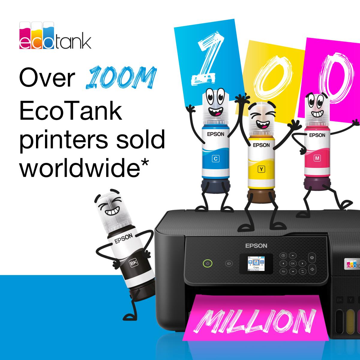 EcoTank ET-M2120 ET M2120 ETM2120 2120 - Multifunction printer - B/W - ink-jet - A4/Legal (media) - up to 15 ppm (printing) - 150 sheets - USB, Wi-Fi - white thumbnail