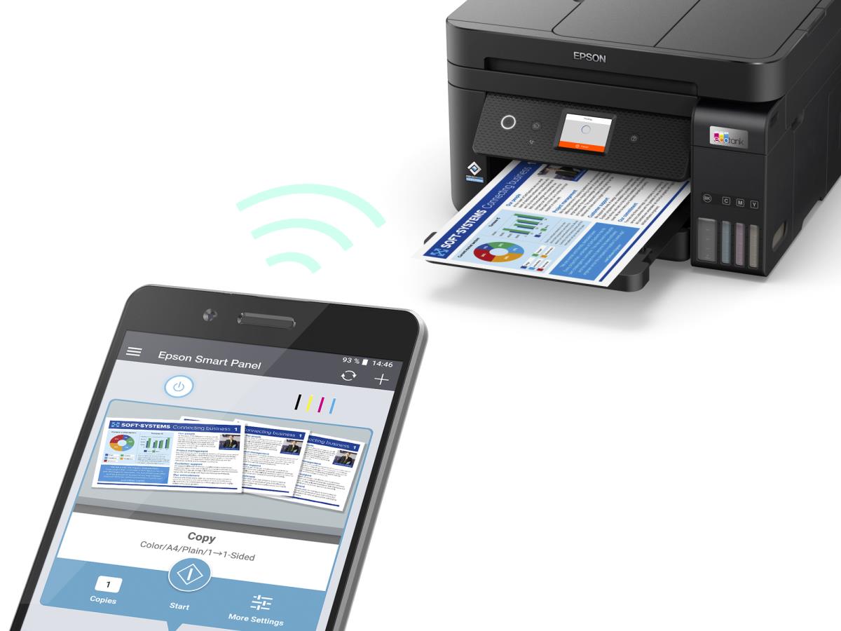 EU Product - EcoTank ET-4850 - Multifunktionsdrucker - Farbe - Tintenstrahl thumbnail