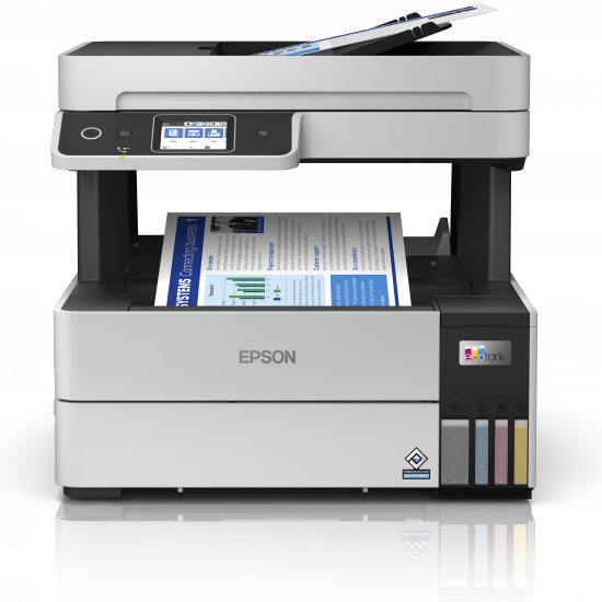 EcoTank ET-5170  ET 5170 ET5170 - Multifunction printer - colour - ink-jet - A4/Legal (media) - up to 17 ppm (printing) - 250 sheets - 33.6 Kbps - USB, LAN, Wi-Fi thumbnail