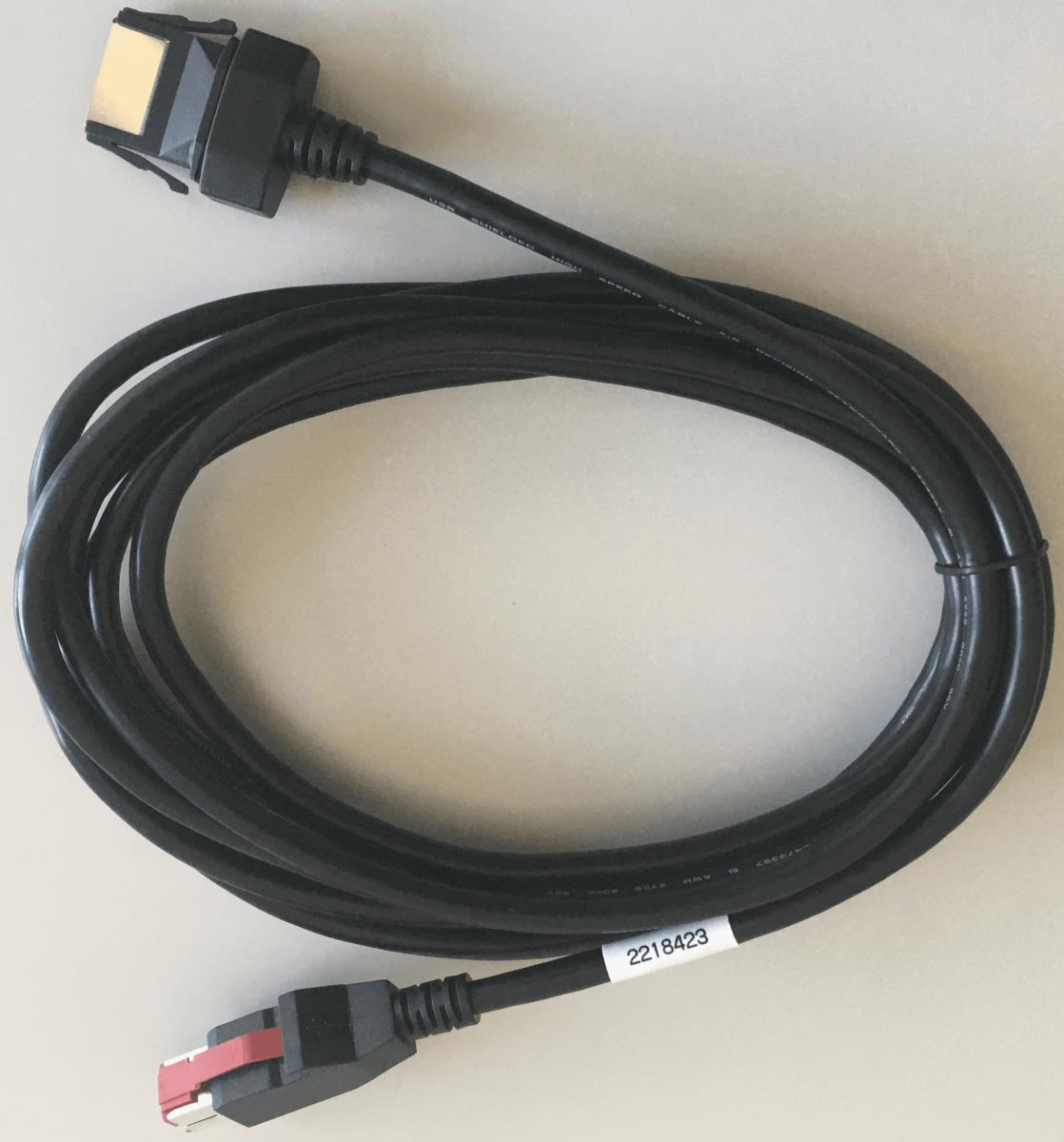PUSB cable: PWR-USB to 1x8 PWR USB Cable 3.65m black thumbnail