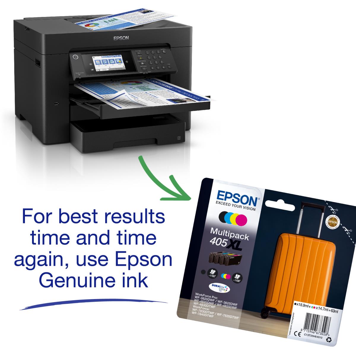 WorkForce WF-7840DTWFWF-7840DTWF Inkjet Printer thumbnail