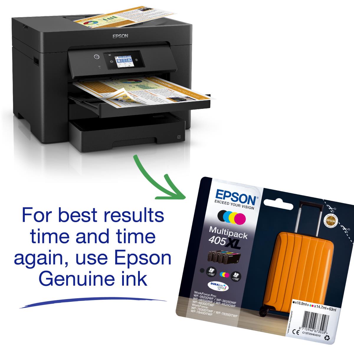 WorkForce WF-7830DTWF A3 Colour Inkjet Multifunction thumbnail