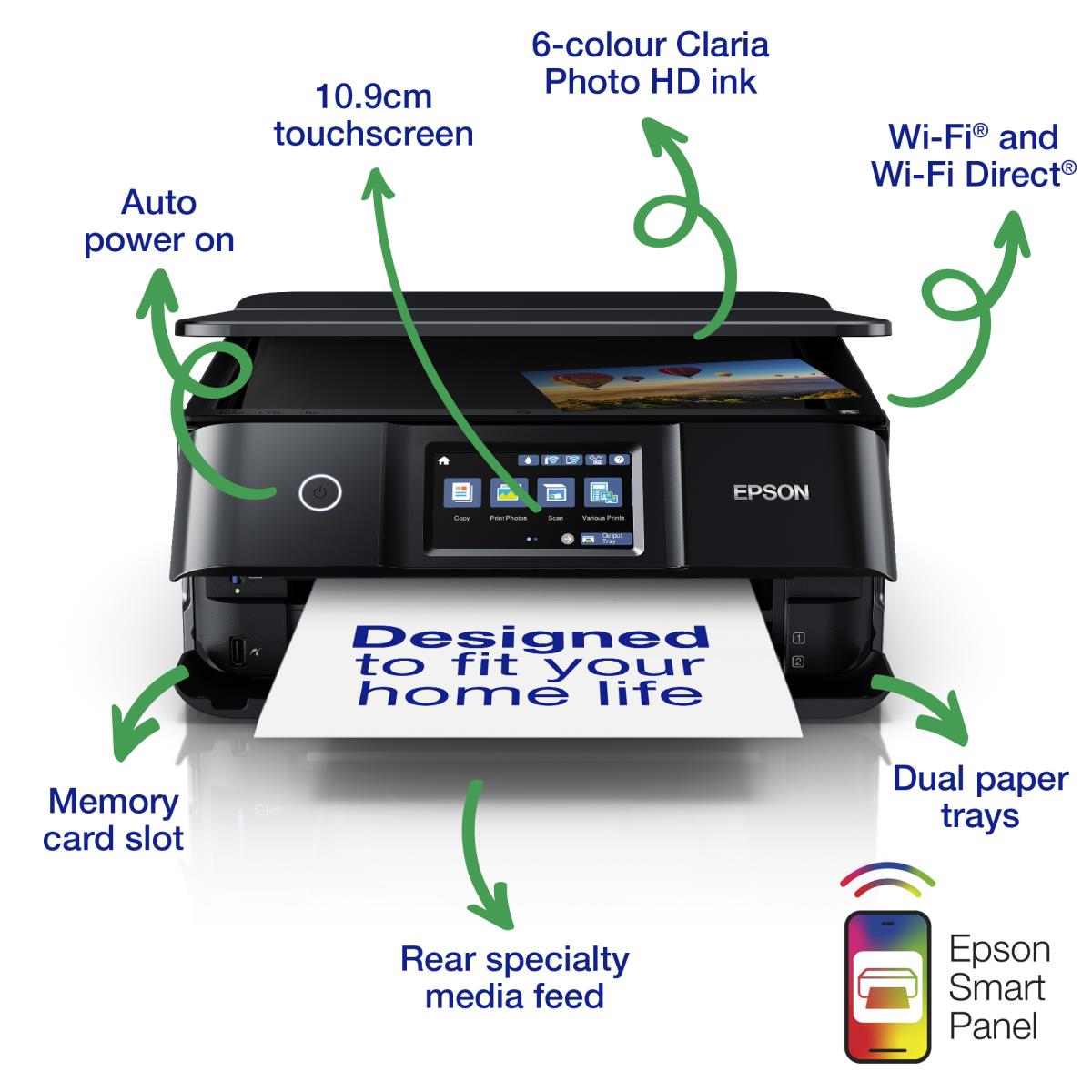 Exp Home XP-8700 A4 Colour Inkjet Multifunction thumbnail