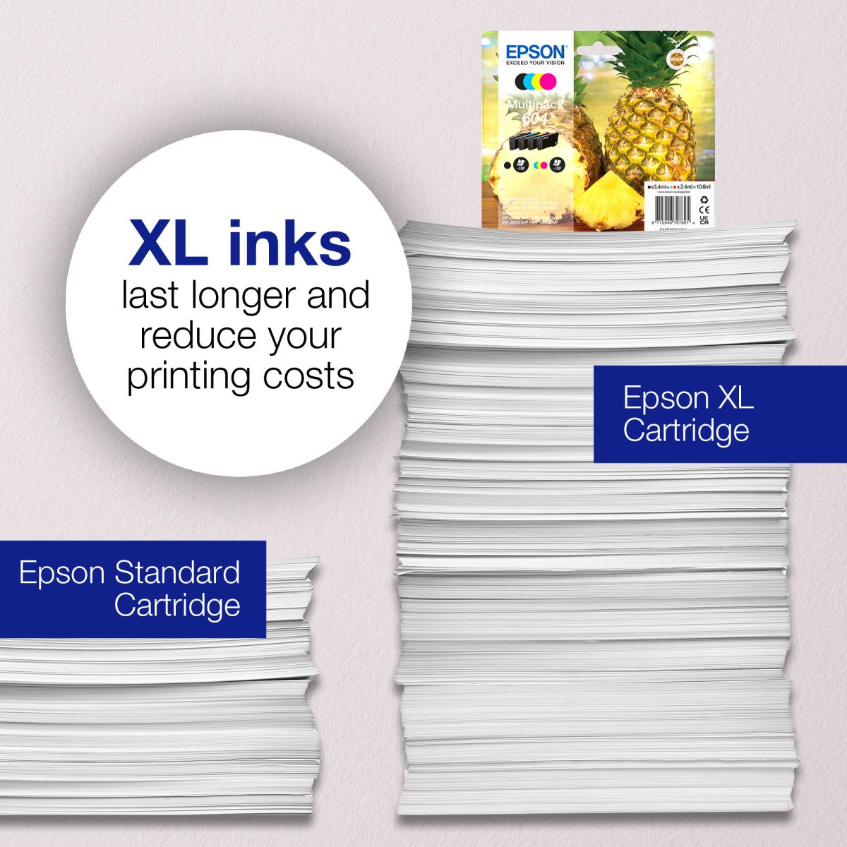 SINGLEPACK BLACK 604 INK thumbnail
