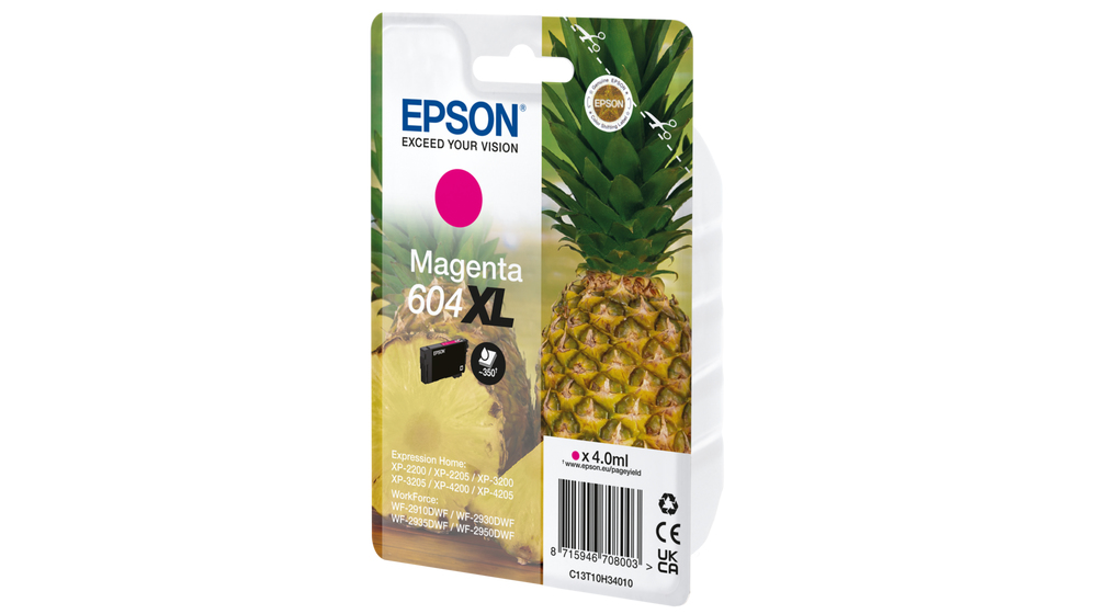 PINEAPPLE 604XL MAGENTASINGLEPACK INK thumbnail