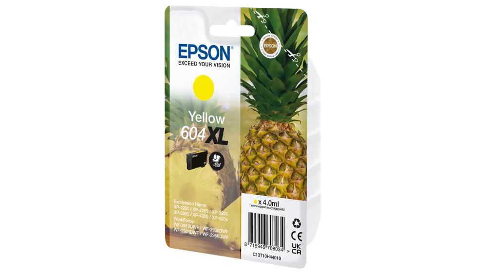 SINGLEPACK YELLOW 604XL INK thumbnail