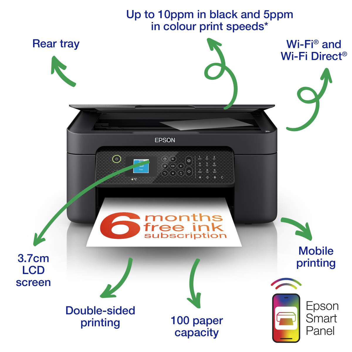 Workforce WF-2910DWF A4 Inkjet Multifunction thumbnail