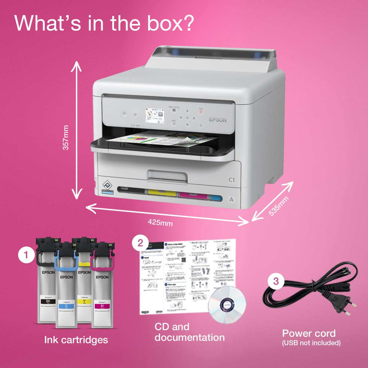 WorkForce ProWF-C5390DW Inkjet Printer thumbnail