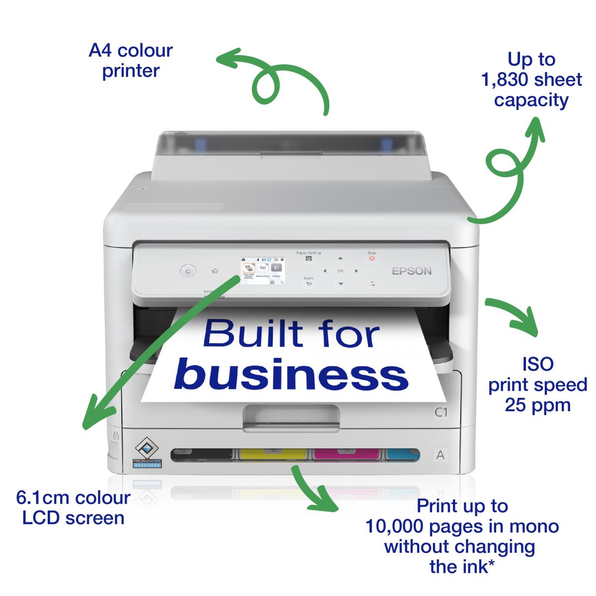WorkForce ProWF-C5390DW Inkjet Printer thumbnail