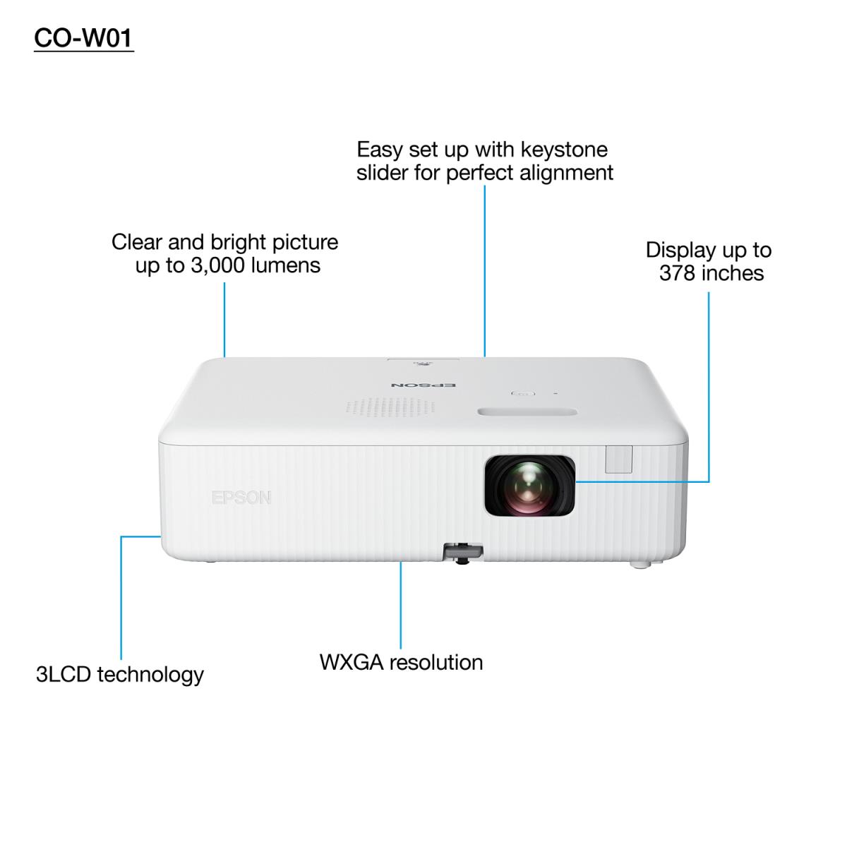 CO-W01 WXGA Projector thumbnail