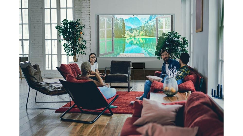 EH-LS800B - 3LCD projector - 4000 lumens (white) - 4000 lumens (colour) - 3840 x 2160 (3 x 1920 x 1080) - 16:9 - 4K - ultra short-throw fixed lens - 802.11ac wireless - black - Android TV thumbnail