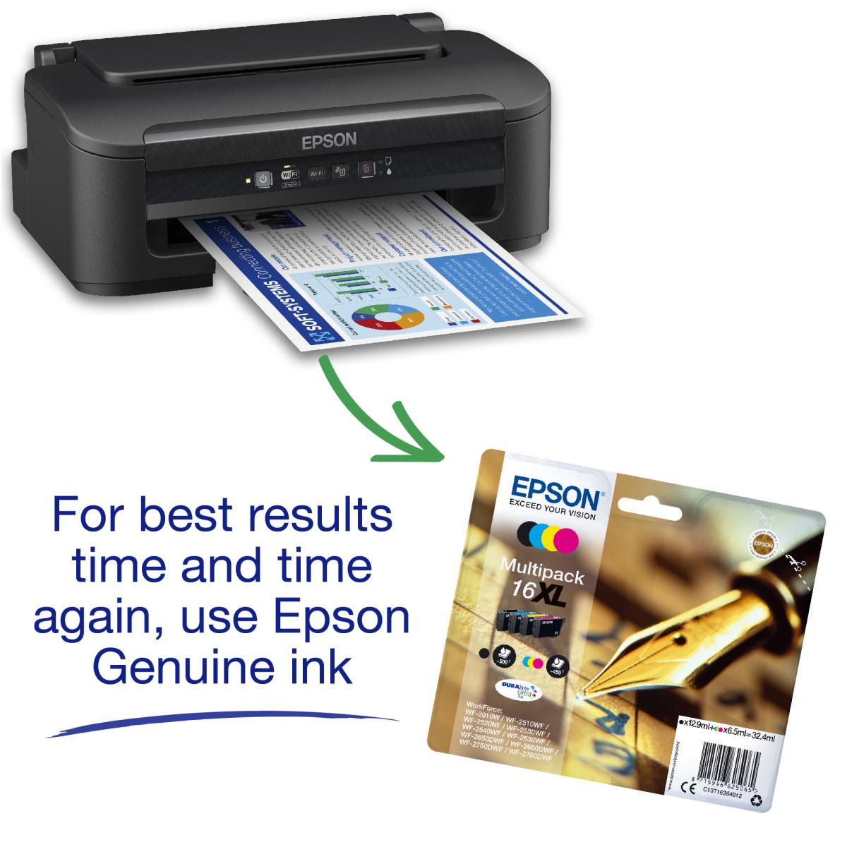 WorkForce WF-2110W A4 Colour Inkjet Printer thumbnail