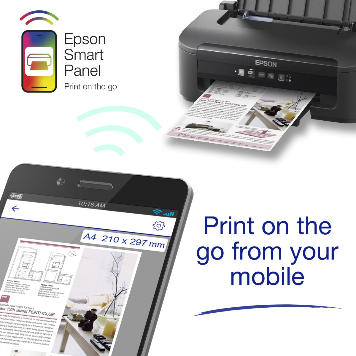 WorkForce WF-2110W A4 Colour Inkjet Printer thumbnail