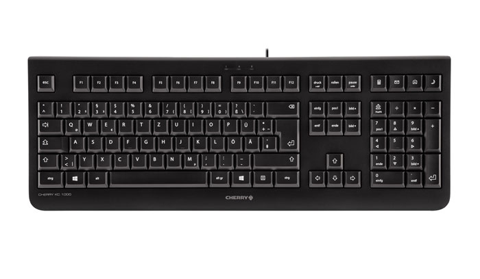 CHERRY KC 1000 BLACK KEYBOARD thumbnail