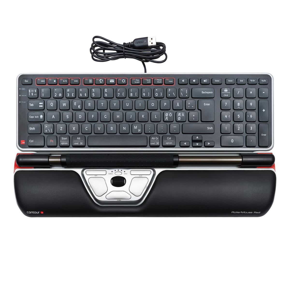 Contour RollerMouse Red; Wired thumbnail