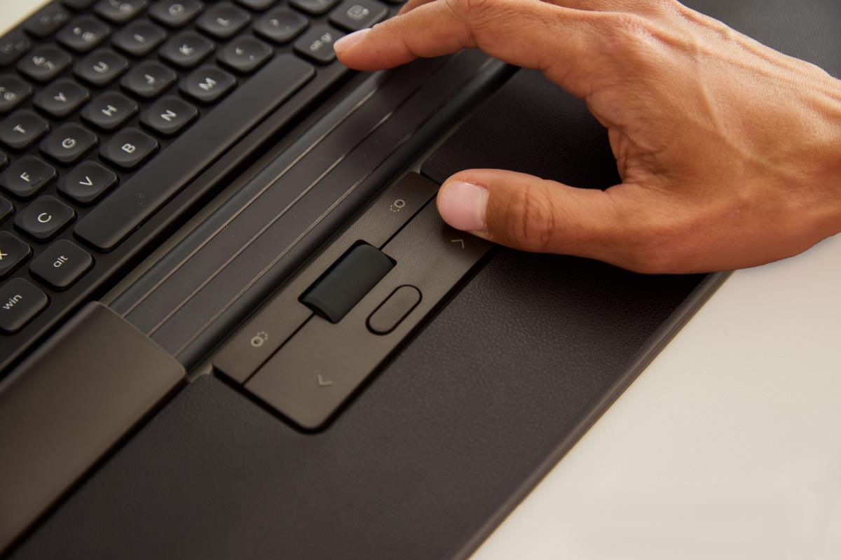 Contour SliderMouse Pro Wireless; Slim Wrist rest; Vegan leather thumbnail