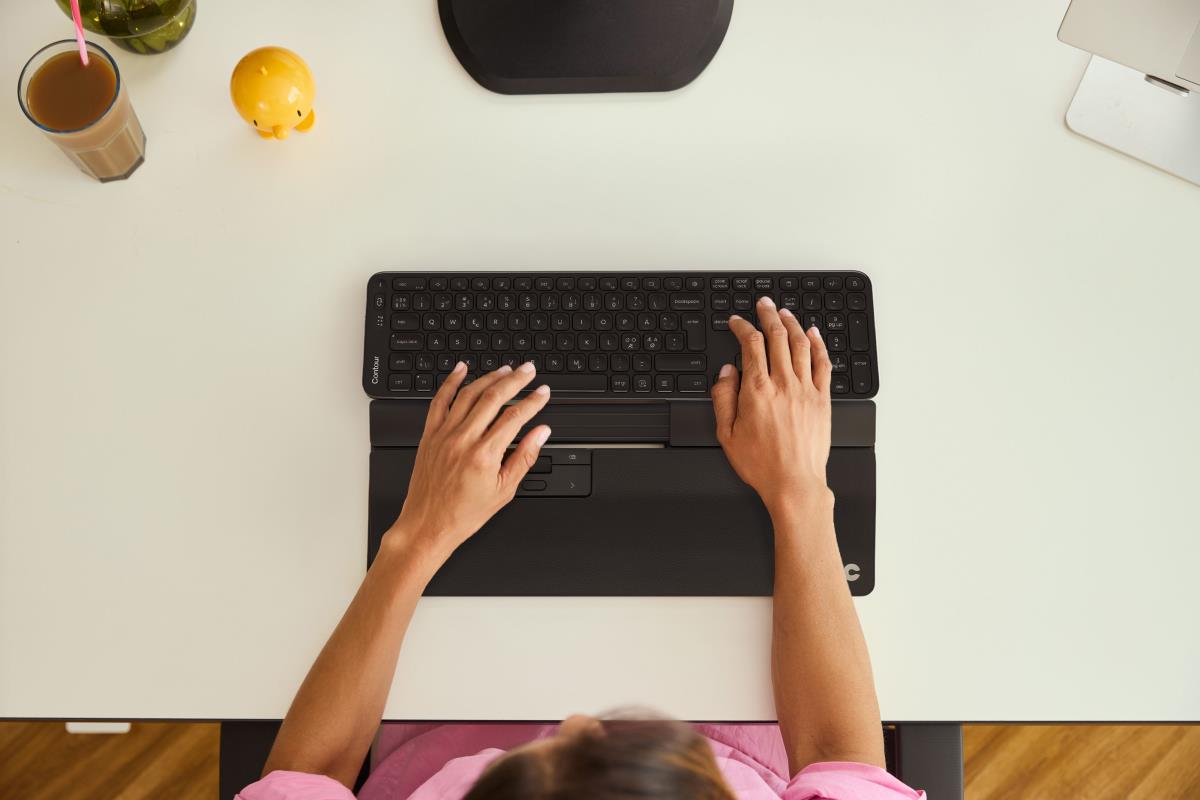 Contour Wrist rest for SliderMouse Pro; Extended; Vegan Leather thumbnail