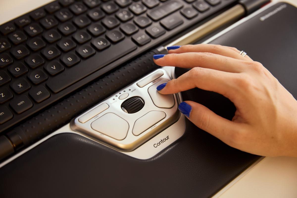 EU Product - RollerMouse RED Plus Thin Client wired schw./silber thumbnail