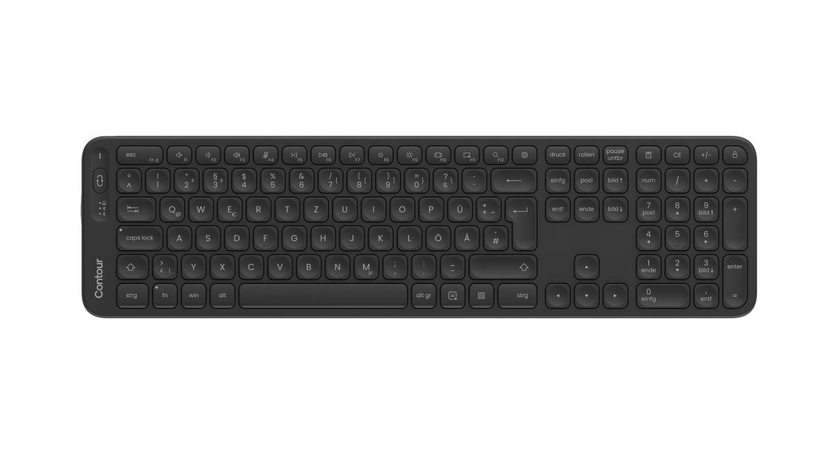EU Product - Balance Full-Size Tastatur DE-Layout wireless thumbnail