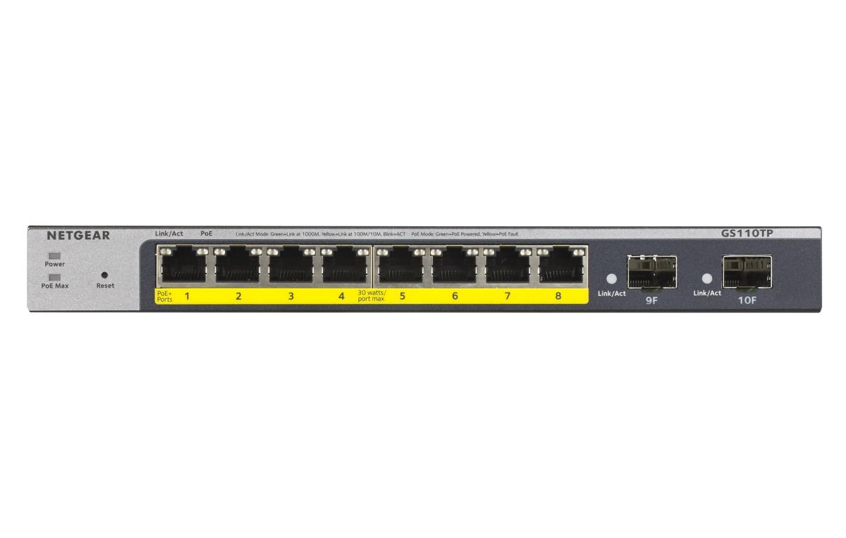 EU Product - 10Port Switch 10/100/1000 GS110TP v3 thumbnail