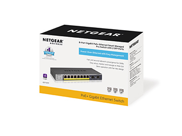EU Product - 10Port Switch 10/100/1000 GS110TP v3 thumbnail