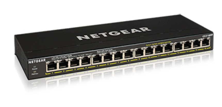 GS316PP FlexPoE 16-Port Unmanaged Desktop Gigabit PoE+ Switch (183W) thumbnail