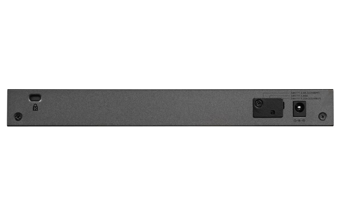 EU Product - 8Port Switch 10/100/1000 GS108LP thumbnail