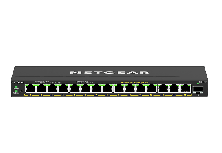 EU Product - 16Port Switch 10/100/1000 GS316EP thumbnail