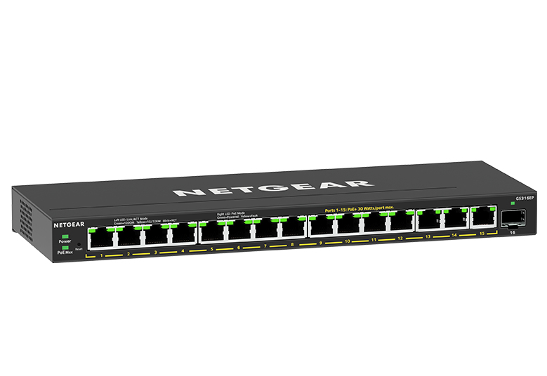 EU Product - 16Port Switch 10/100/1000 GS316EP thumbnail