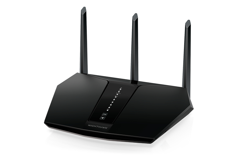 Nighthawk AX/5-Stream AX2400 WiFi 6 Router (RAX30) wireless router Gigabit Ethernet Dual-band (2.4 GHz / 5 GHz) Black - RAX30-100EUS thumbnail