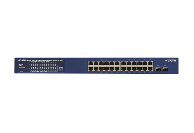 EU Product - 24Port Switch 10/100/1000 GS724TP thumbnail