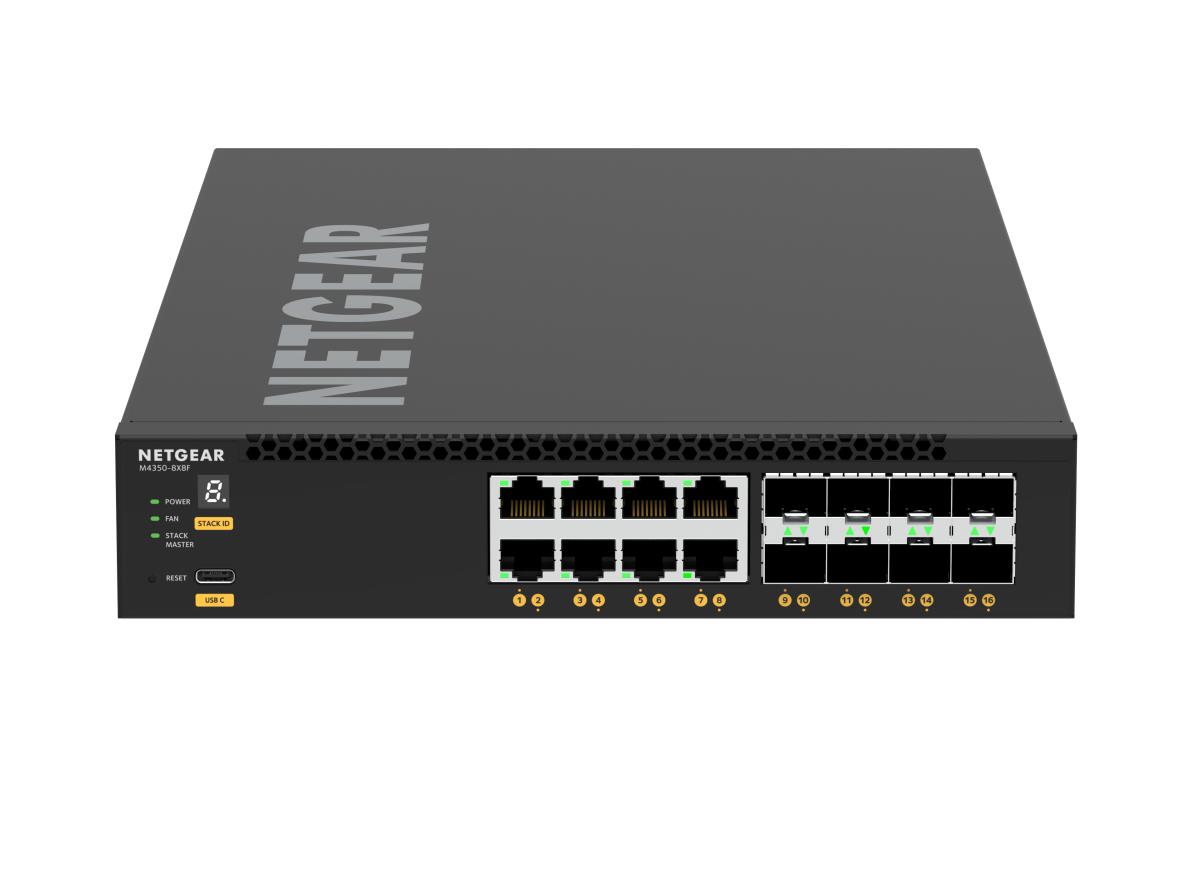 M4350-8X8F Managed L3 10G Ethernet (100/1000/10000) 1U Black thumbnail
